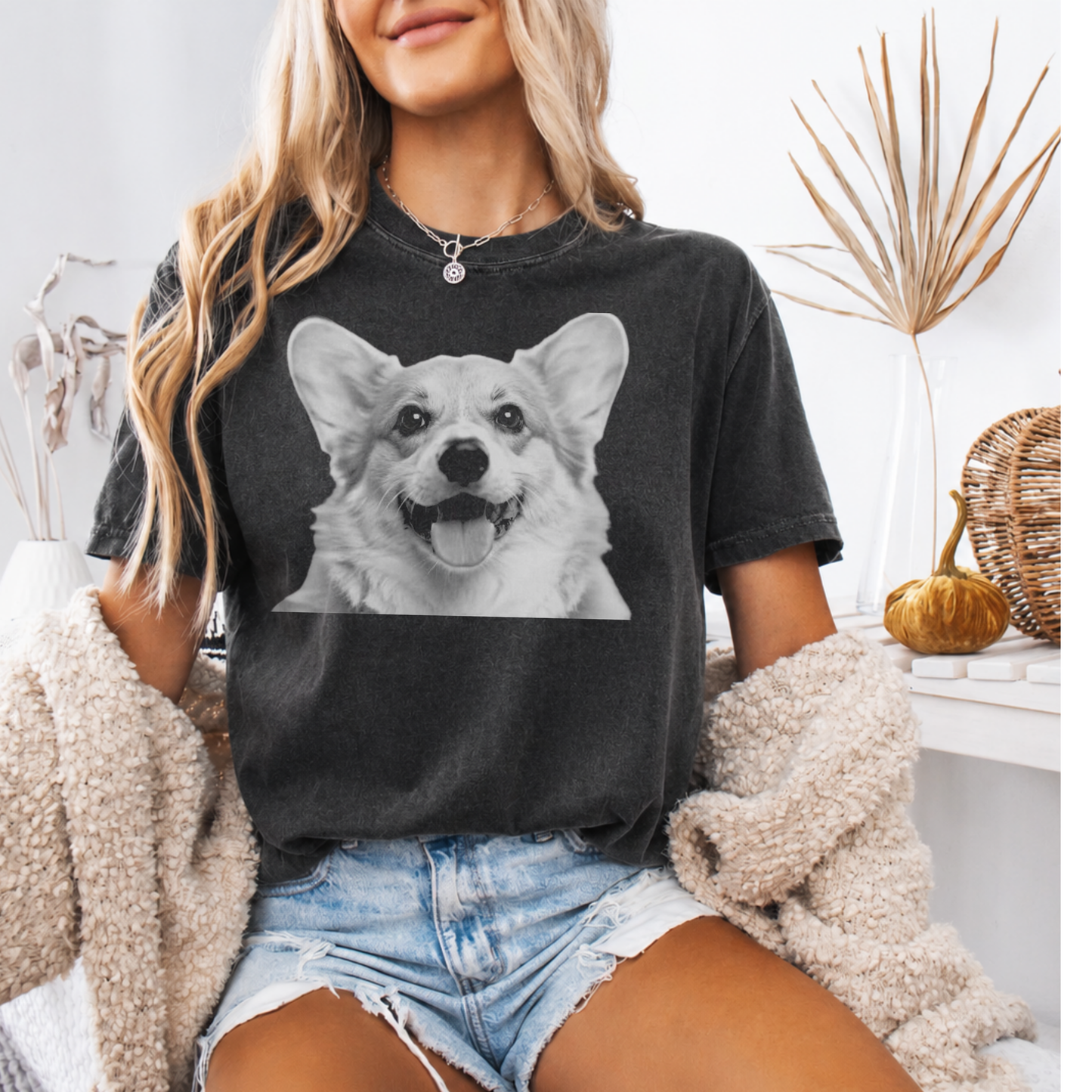 Polera personalizada con tu mascota – Estilo Vintage