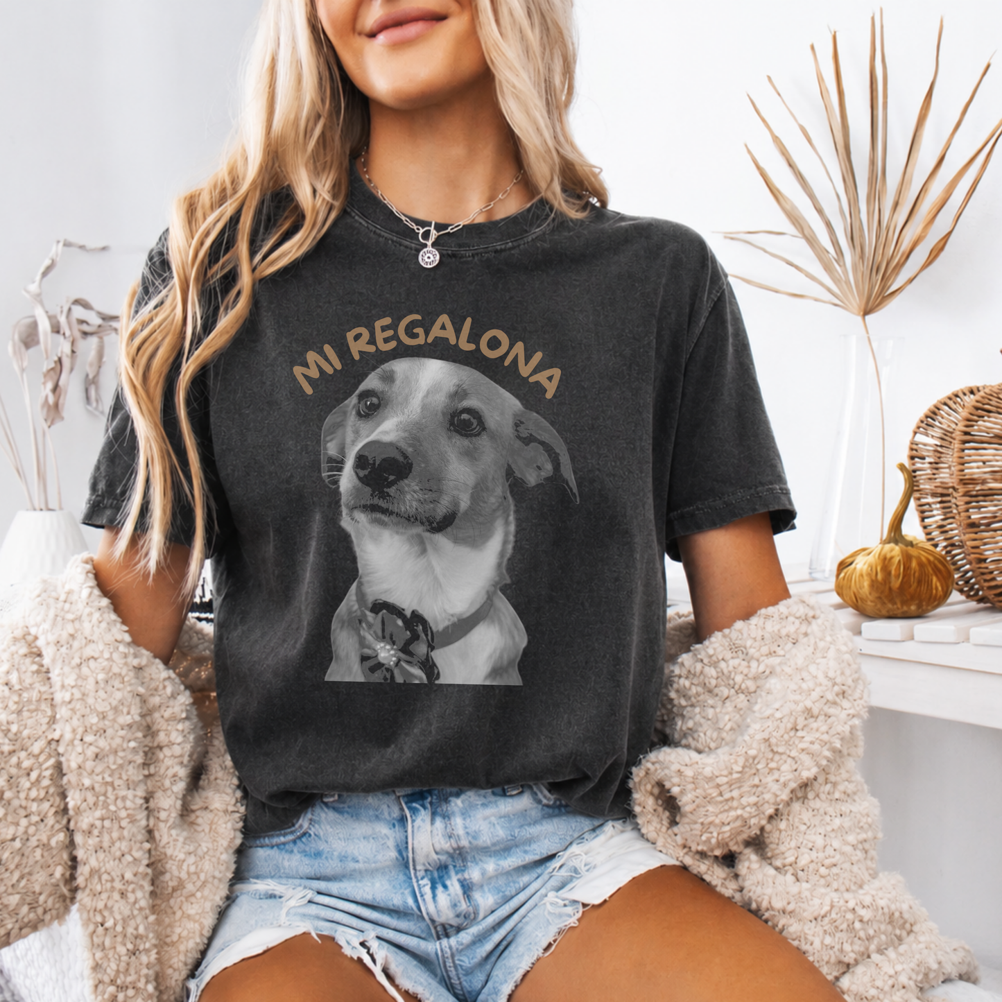 Polera personalizada con tu mascota – Estilo Vintage