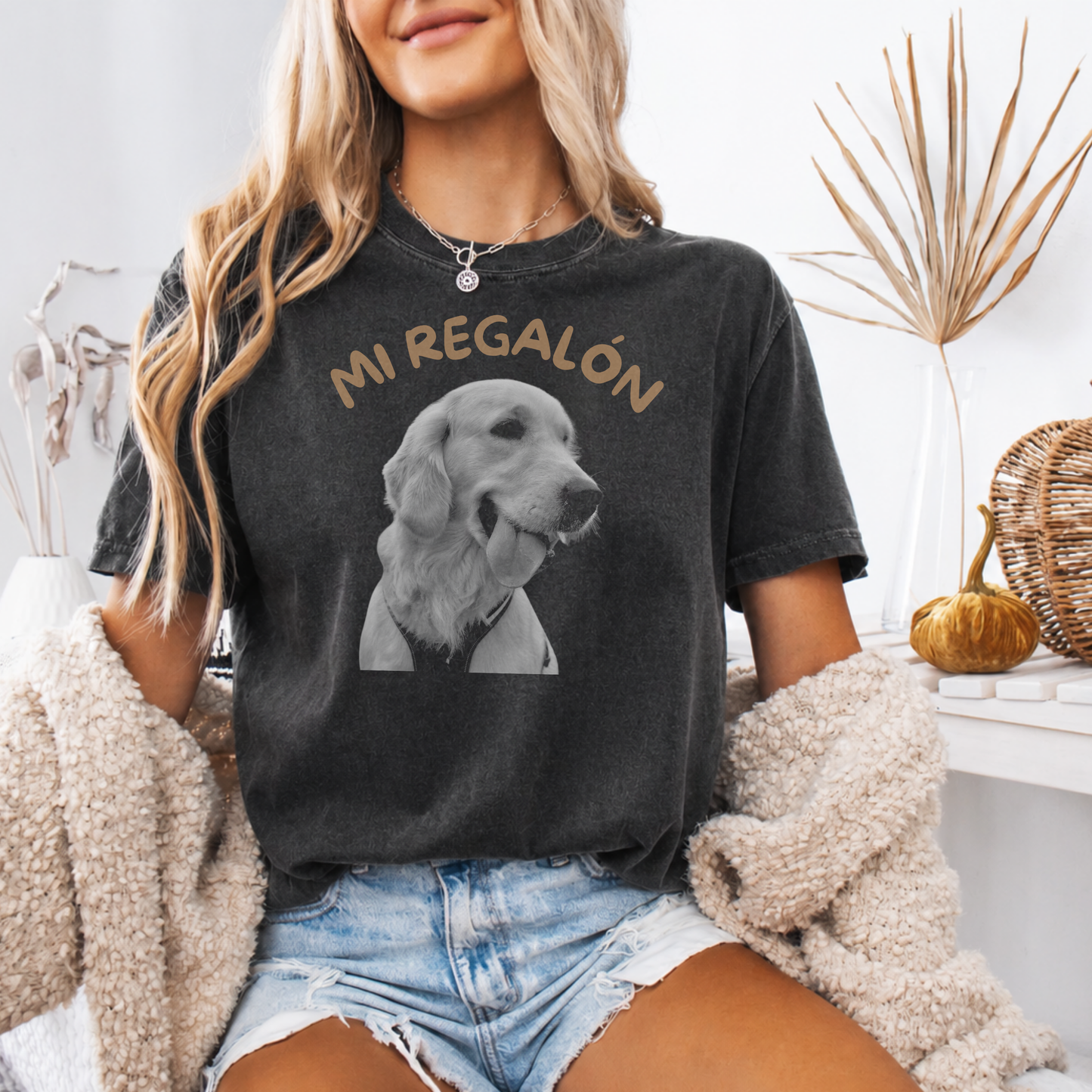 Polera personalizada con tu mascota – Estilo Vintage