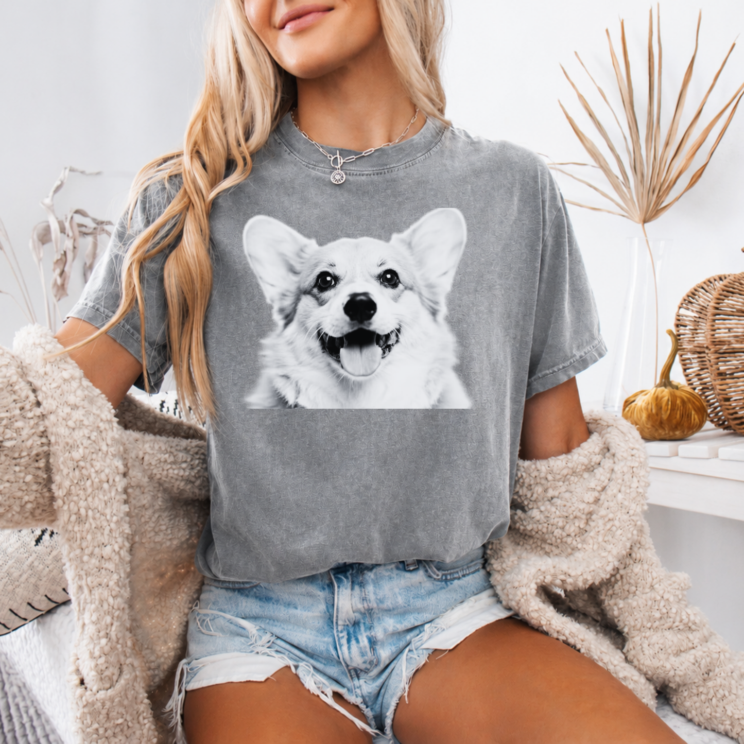 Polera personalizada con tu mascota – Estilo Vintage