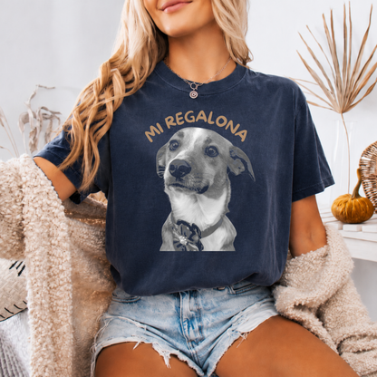 Polera personalizada con tu mascota – Estilo Vintage